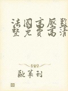 法国高压监狱完整免费高清原声满天星封面
