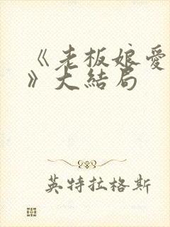 《老板娘爱上我》大结局