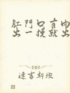 肛门口有肉球突出一摸就出血