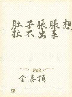 肚子胀胀想拉屎拉不出来