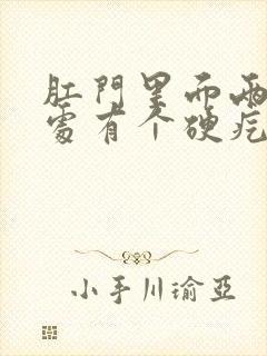 肛门里面两厘米处有个硬疙瘩