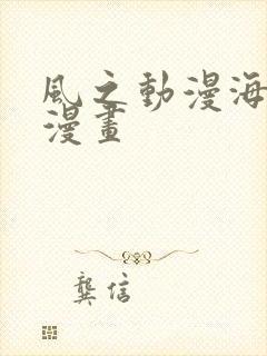 风之动漫海贼王漫画封面