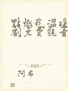 点燃我温暖你短剧免费观看