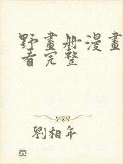 野画册漫画在线看完整