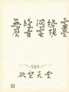 无线网络电视怎么看电视台的频道