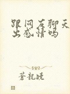 跟网友聊天会聊出感情吗