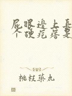 屁眼边上长了一个硬疙瘩是怎么回事封面