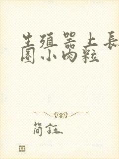 生殖器上长了一圈小肉粒