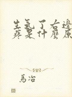 生气了右边胸口疼是什么原因