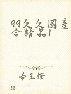 99久久国产综合精品1封面