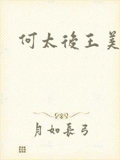 何太后王美人