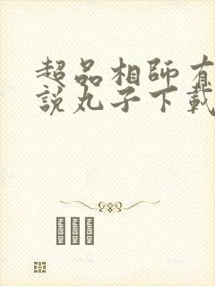 超品相师有声小说丸子下载