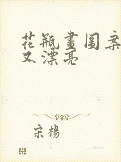 花瓶画图案简单又漂亮封面