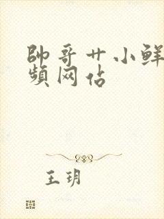 帅哥艹小鲜肉视频网站封面