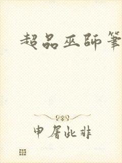 超品巫师笔趣阁封面