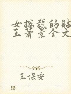 女总裁的贴身兵王萧晨全文阅读