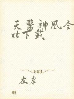 天医神凰全文txt下载