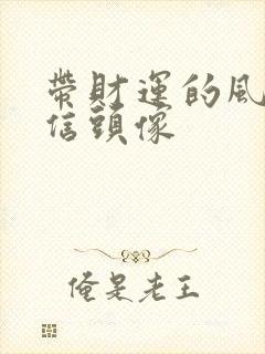 带财运的风景微信头像