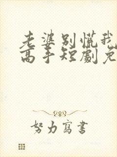 老婆别慌我全家高手短剧免费播放