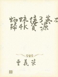 蜘蛛侠3英雄无归4k资源