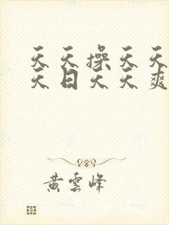 天天操天天干天天日天天爽夜夜爽