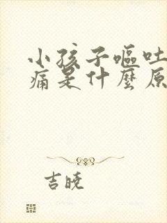 小孩子呕吐肚子痛是什么原因