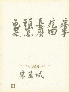 龟头长疙瘩痒痒是怎么回事