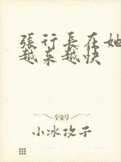 张行长在她体内越来越快封面