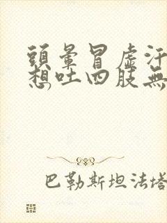 头晕冒虚汗恶心想吐四肢无力