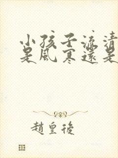 小孩子流清鼻涕是风寒还是风热封面