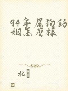 94年属狗的婚姻怎么样