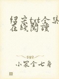 绍宋txt全集在线阅读