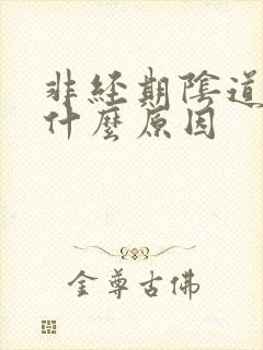 非经期阴道流血什么原因