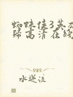 蜘蛛侠3英雄无归高清在线观看