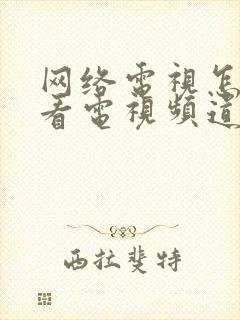 网络电视怎么收看电视频道节目