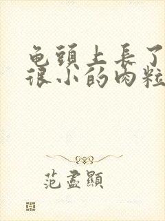 龟头上长了一圈很小的肉粒