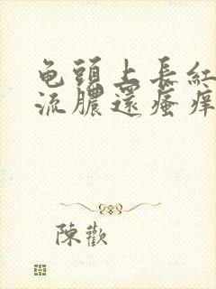 龟头上长红疙瘩流脓还瘙痒