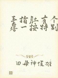 手指肚有个硬疙瘩一按特别疼封面