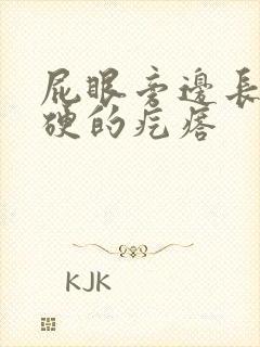 屁眼旁边长个硬硬的疙瘩封面