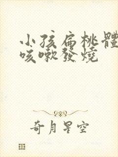 小孩扁桃体发炎咳嗽发烧