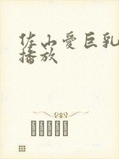 佐山爱巨乳在线播放