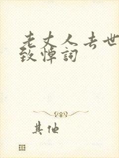 老丈人去世女婿致悼词封面