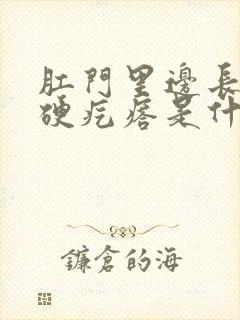 肛门里边长一个硬疙瘩是什么呢封面