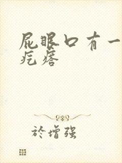 屁眼口有一个硬疙瘩封面