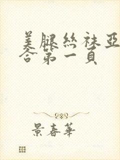 美腿丝袜亚洲综合第一页