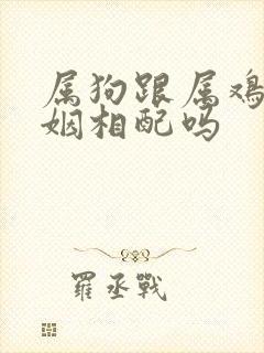 属狗跟属鸡的婚姻相配吗