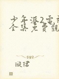 少年派2电视剧全集免费观看高清