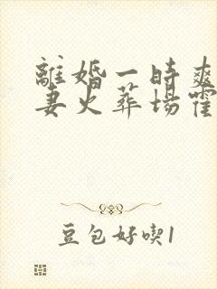 离婚一时爽,追妻火葬场霍南风