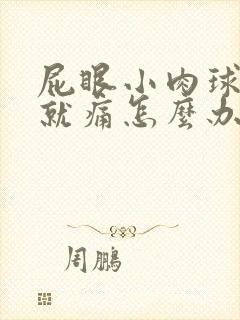 屁眼小肉球一碰就痛怎么办