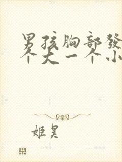 男孩胸部发育一个大一个小怎么回事